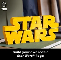 LEGO Star Wars Brick-Built Logo