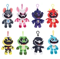 Poppy Playtime Nightmare Critters Mystery Plush Clip Assorted – One Variation Chosen at Random