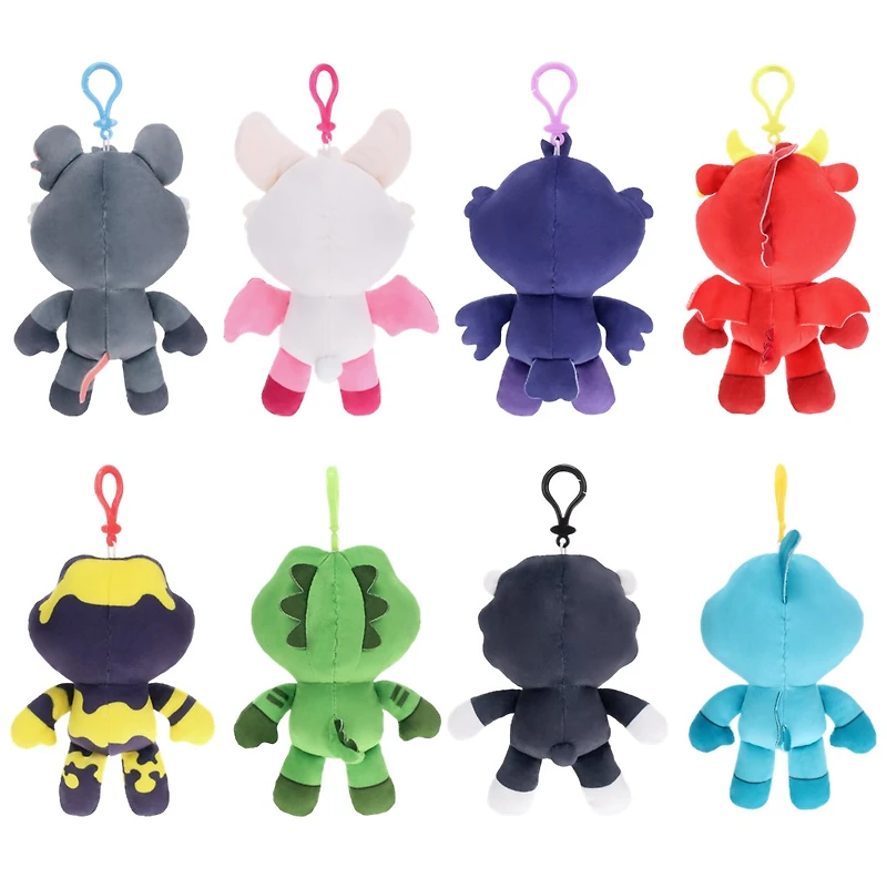 Poppy Playtime Nightmare Critters Mystery Plush Clip Assorted – One Variation Chosen at Random