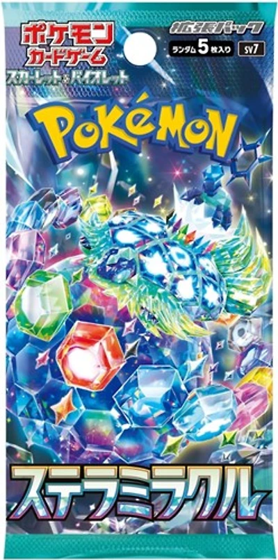 Japanese Pokemon Scarlet & Violet Expansion Stellar Miracle  - Booster