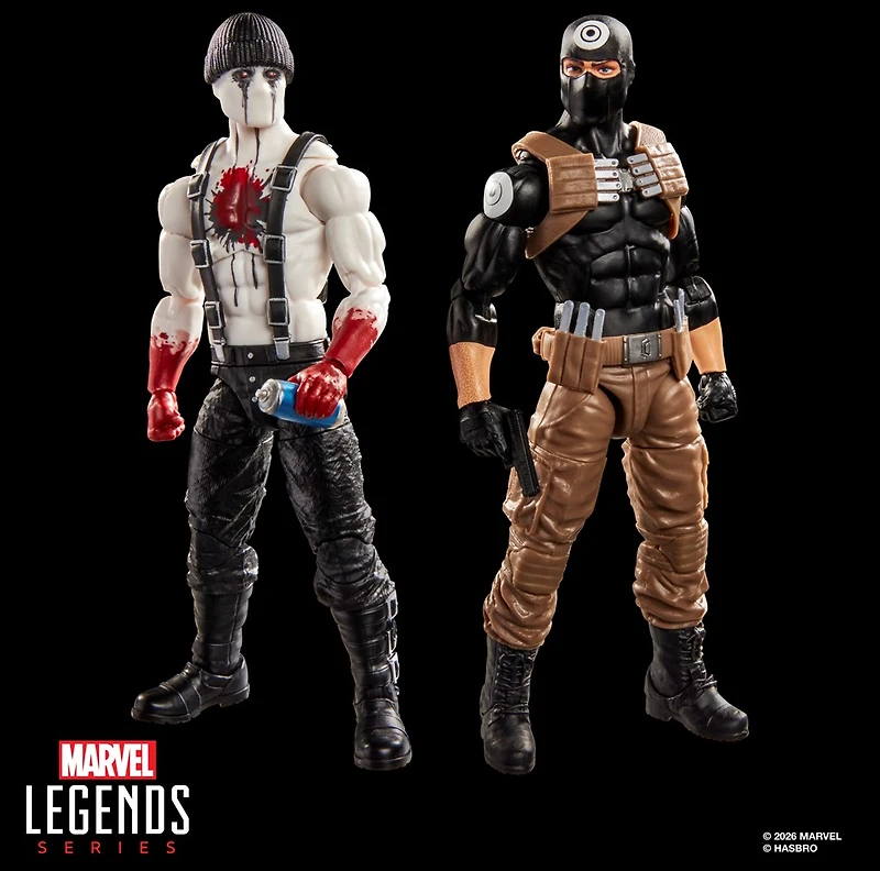 Marvel Legends Series Marvel’s Bullseye and Marvel’s Muse