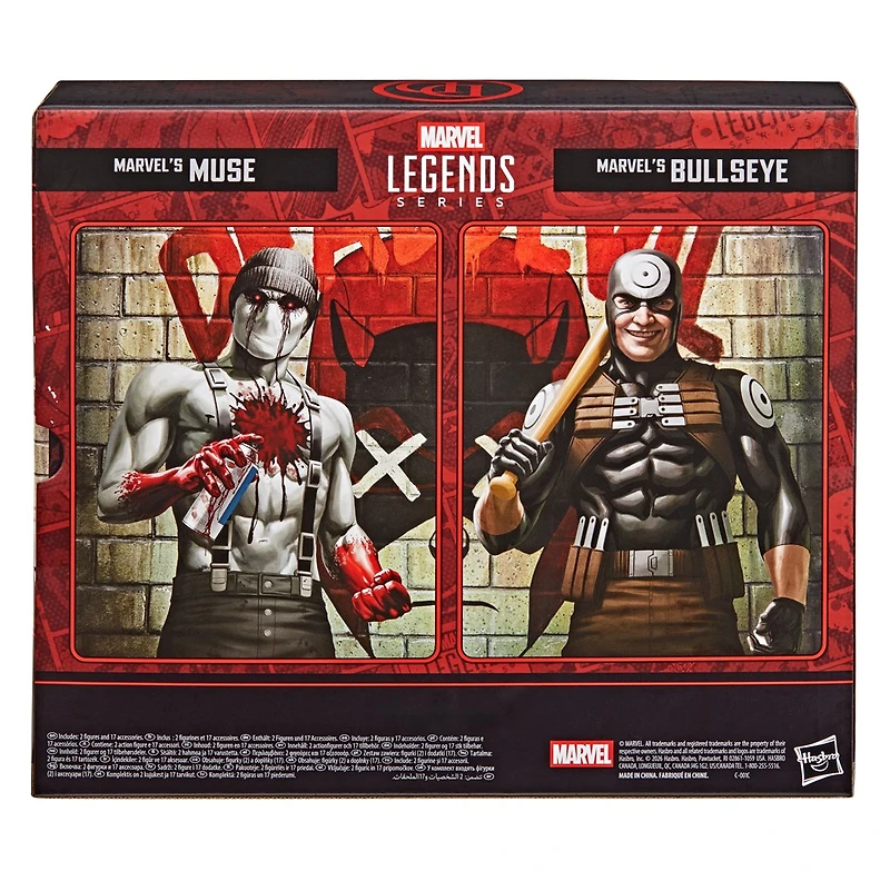 Marvel Legends Series Marvel’s Bullseye and Marvel’s Muse