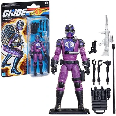 G.I. Joe Classified Series Retro Cardback Techno-Viper