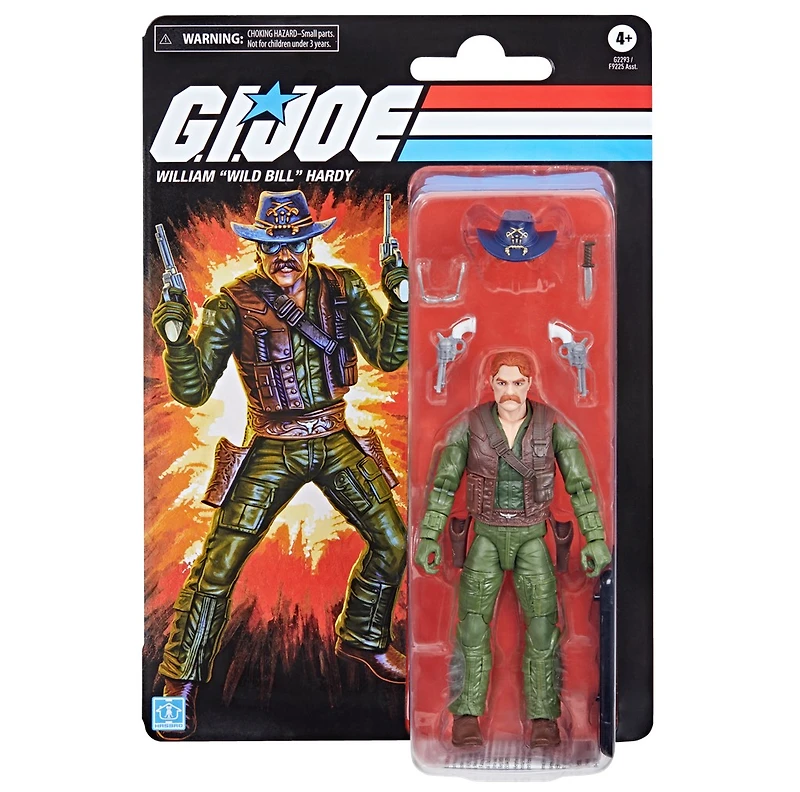 G.I. Joe Classified Series Retro Cardback William "Wild Bill" Hardy
