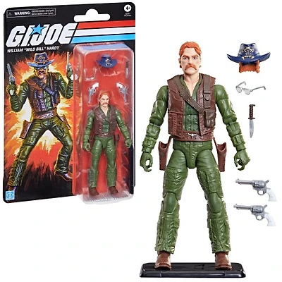 G.I. Joe Classified Series Retro Cardback William "Wild Bill" Hardy