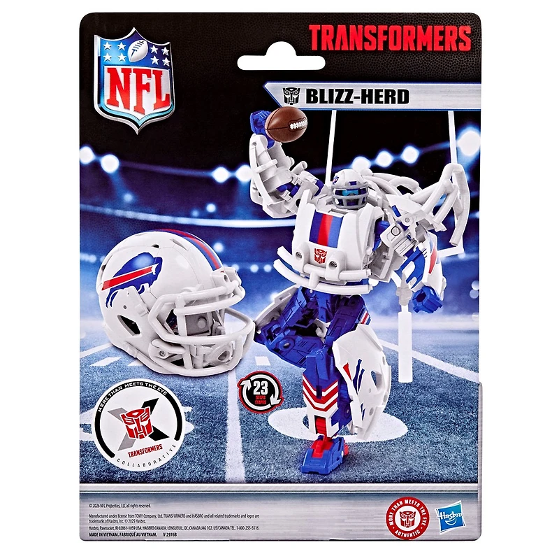 Transformers NFL Buffalo Bills Blizz-herd