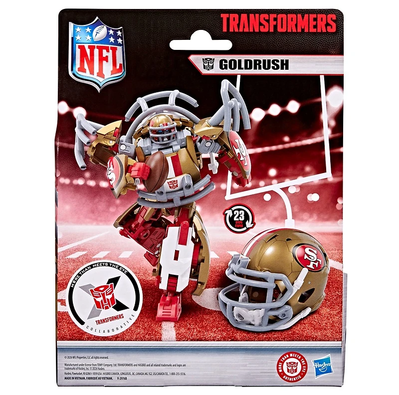 Transformers NFL San Francisco 49ers Goldrush