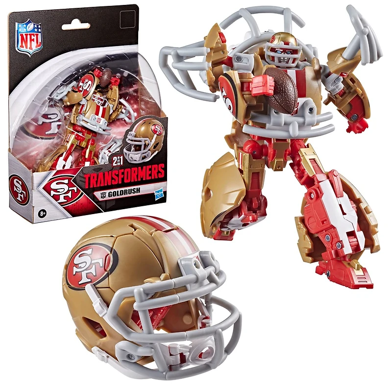 Transformers NFL San Francisco 49ers Goldrush