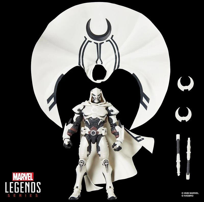 Marvel Legends Series Marvel Rivals Moon Knight Action Figure Collectible