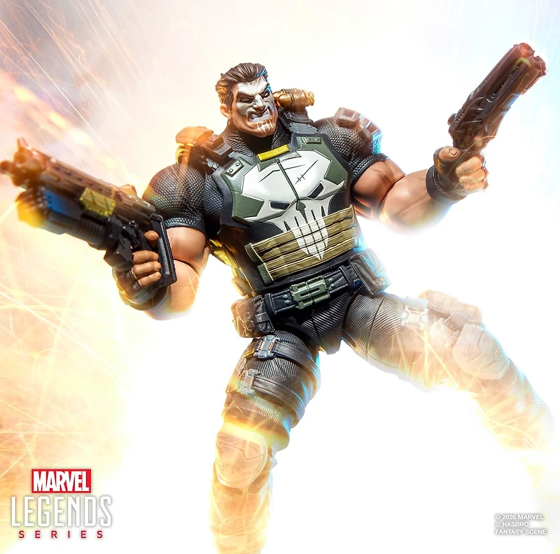 Marvel Legends Series Marvel Rivals The Punisher Action Figure Collectible