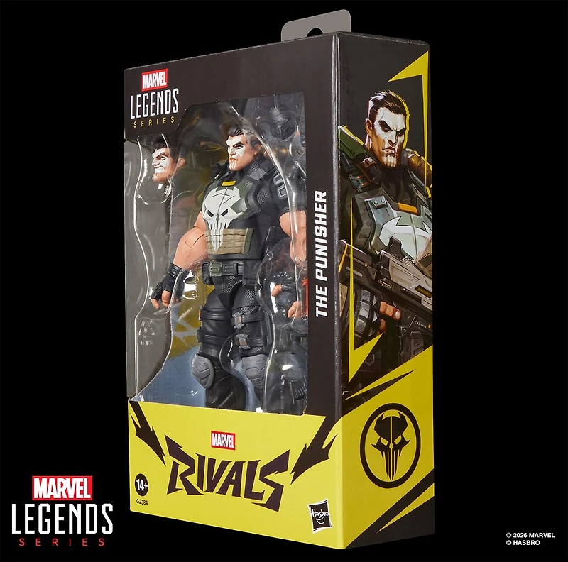 Marvel Legends Series Marvel Rivals The Punisher Action Figure Collectible