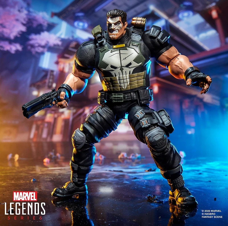 Marvel Legends Series Marvel Rivals The Punisher Action Figure Collectible