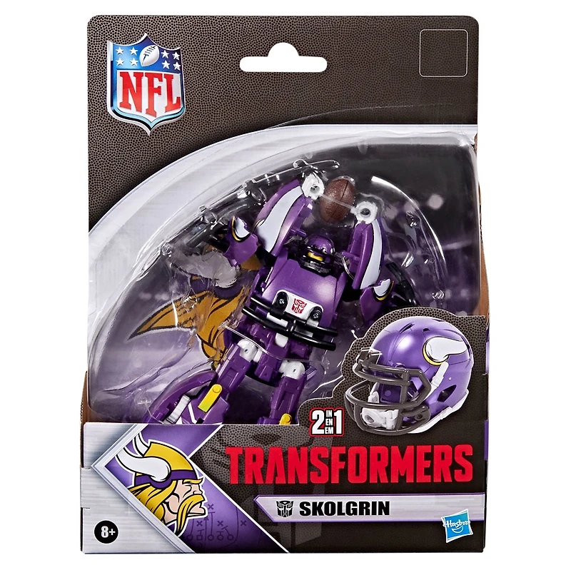 Transformers NFL Minnesota Vikings Skolgrin
