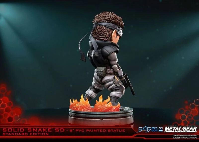 Metal Gear Solid - Solid Snake 8" PVC Statue