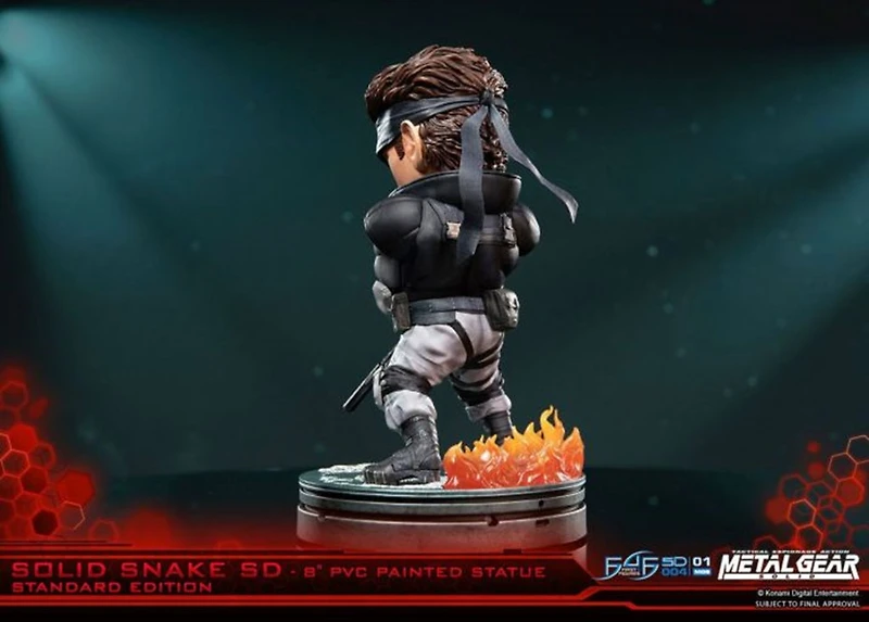 Metal Gear Solid - Solid Snake 8" PVC Statue