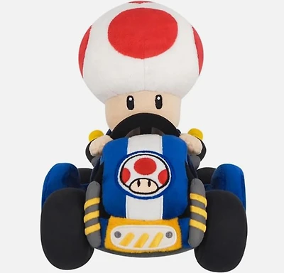 Mario Kart World Toad 9-Inch Plush