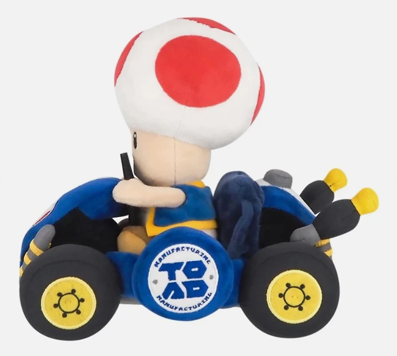 Mario Kart World Toad 9-Inch Plush