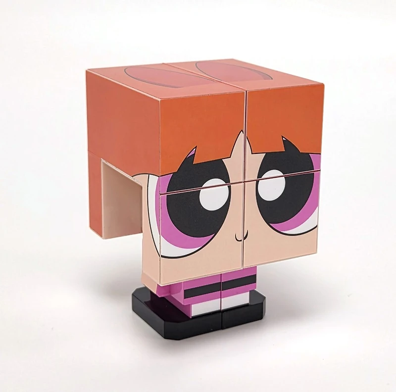 Qubi Powerpuff Girls Transforming Cube Assorted – One Variation Chosen at Random