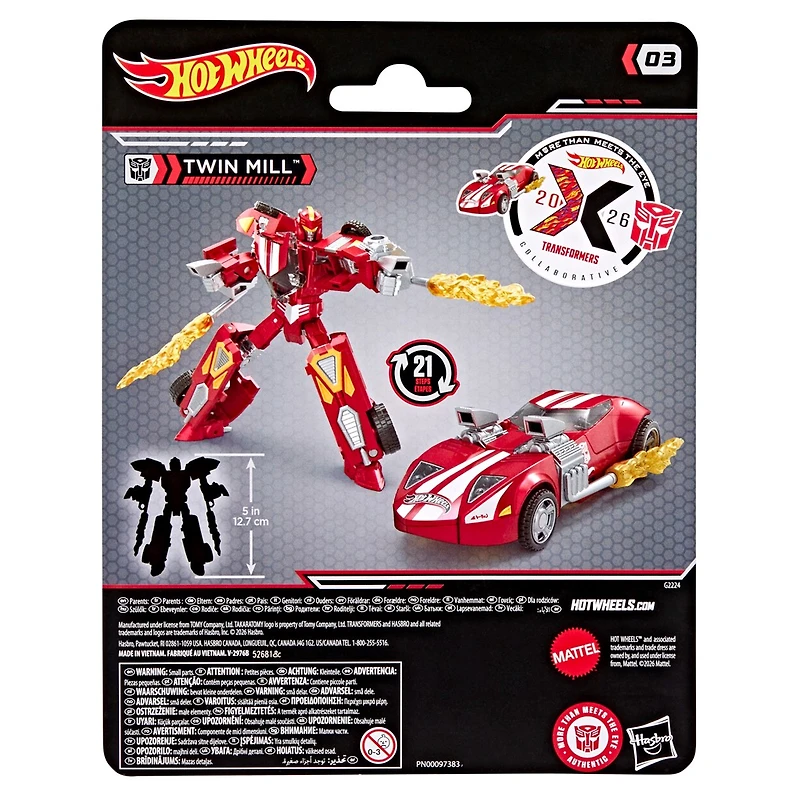 Transformers Collaborative Hot Wheels(R) x Transformers Twin Mill