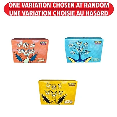 Chinese Pokemon TCG Eevee Jumbo Box Assorted