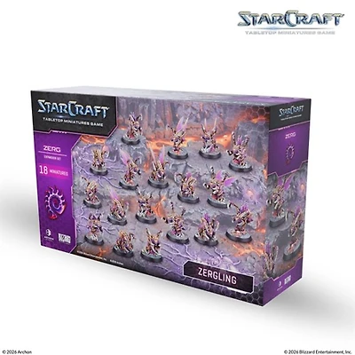 Starcraft: The Miniatures Game: Wave 1:  Zerg: Zergling Expansion Set (EN)