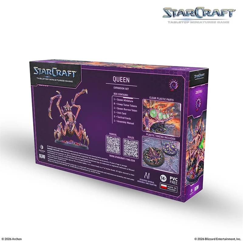 Starcraft: The Miniatures Game: Wave 1:  Zerg: Queen Expansion Set (EN)