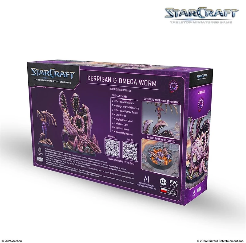 Starcraft: The Miniatures Game: Wave 1:  Zerg: Primal Kerrigan Hero Expansion Set (EN)