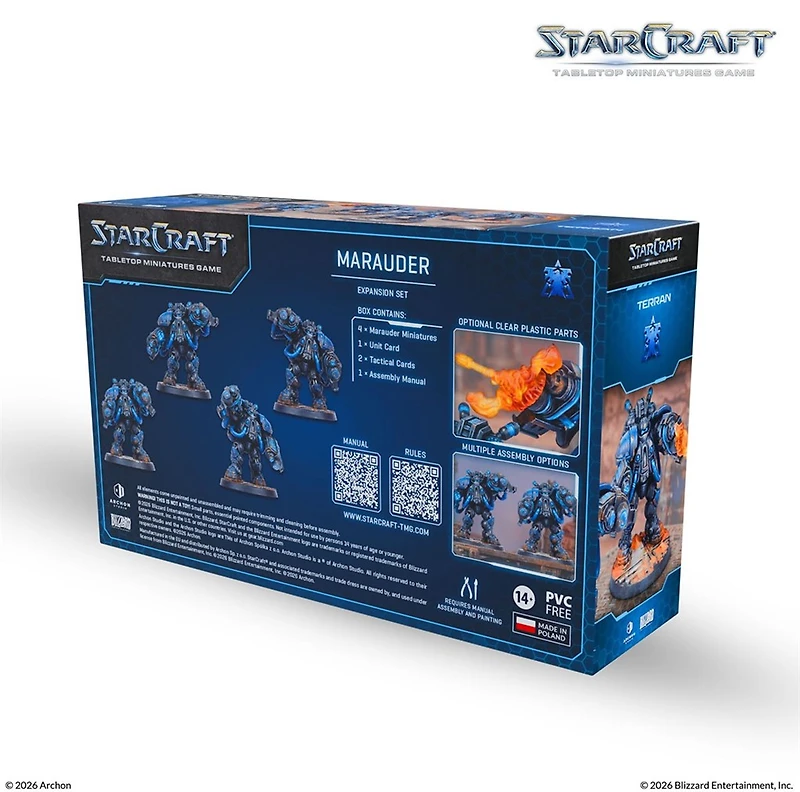 Starcraft: The Miniatures Game: Wave 1:  Terran: Marauder Expansion Set (EN)