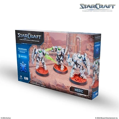 Starcraft: The Miniatures Game: Wave 1:  Terran: Medic Expansion Set (EN)