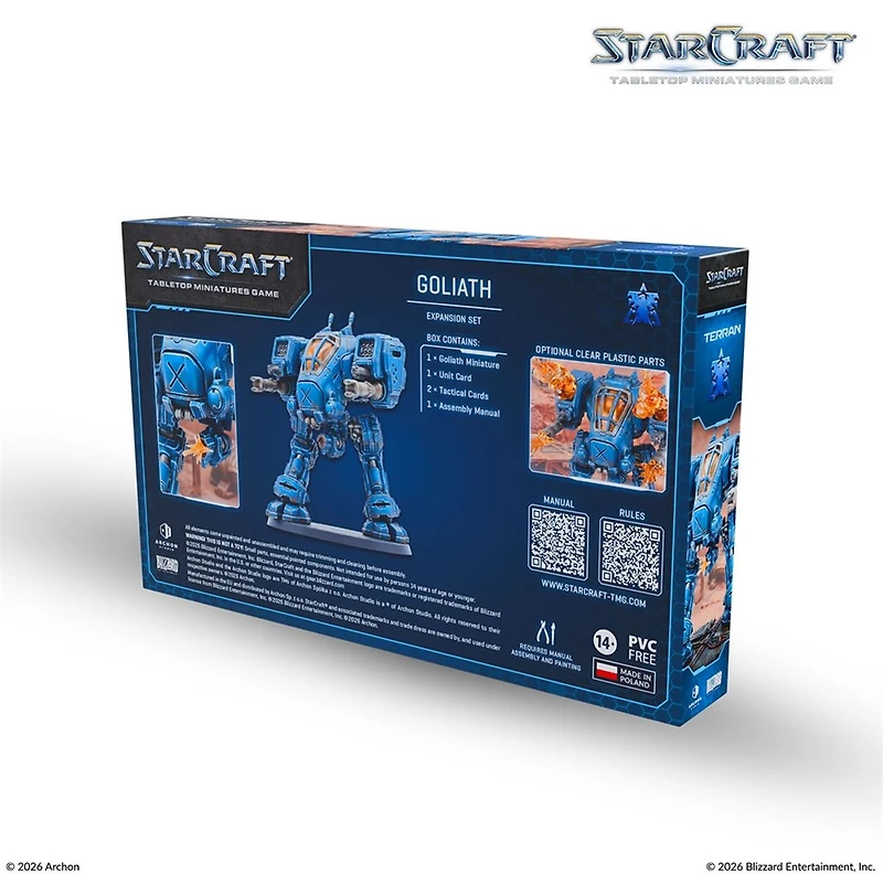 Starcraft: The Miniatures Game: Wave 1:  Terran: Goliath Expansion Set (EN)