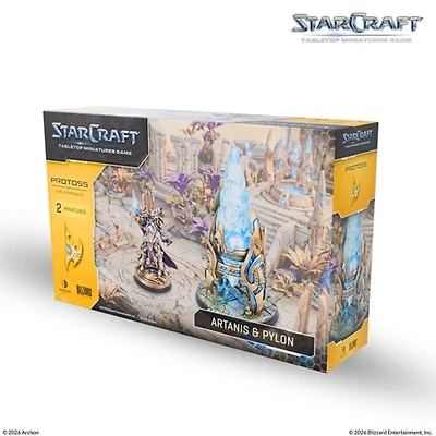 Starcraft: The Miniatures Game: Wave 1:  Protoss: Hierarch Artanis Hero Expansion Set (EN)