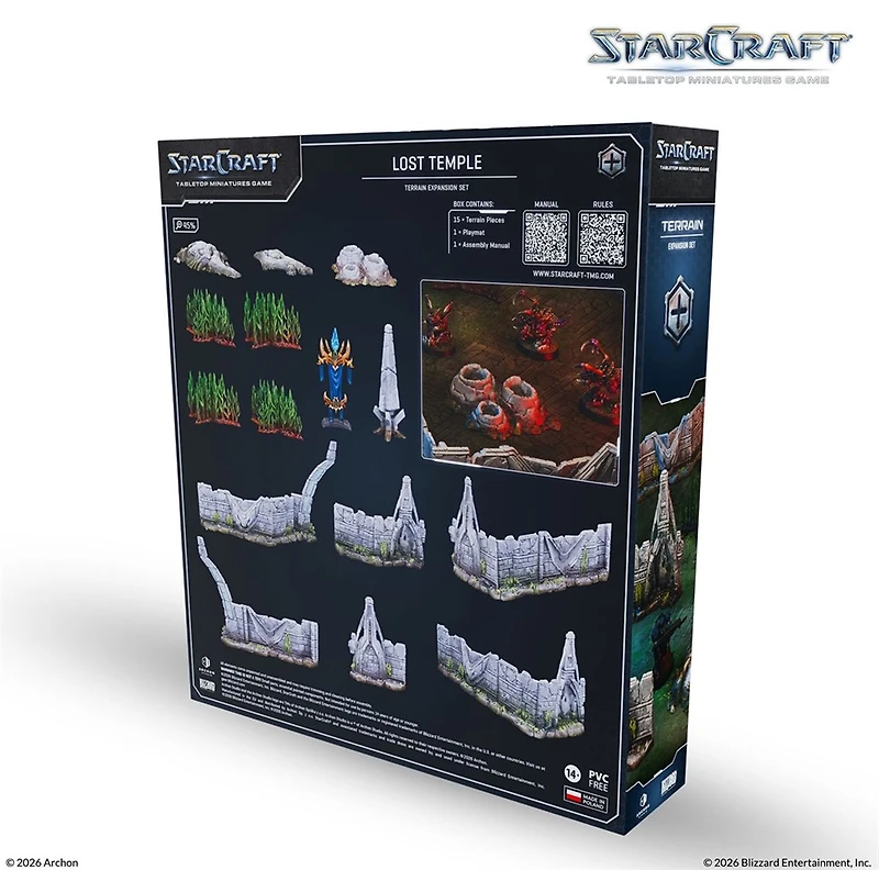 Starcraft: The Miniatures Game: Wave 1:  Lost Temple - Terrain Expansion Set (EN)