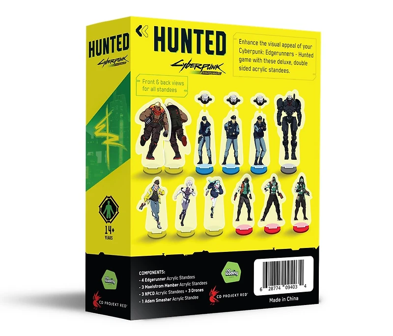 Cyberpunk Edgerunners: Hunted - Acrylic Character Pack