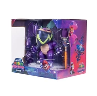 The Super Mario Galaxy Movie - 8" Chomping Wonder Bowser Jr. with Multi-Head Paint Brush Weapon and Stand with Water-Reveal Sticker