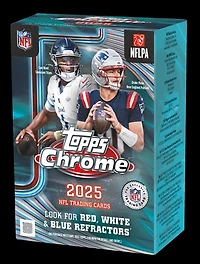 2025 Topps Chrome Football Value Blaster Box