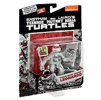 Teenage Mutant Ninja Turtles Black & White Comic Book Series Leonardo