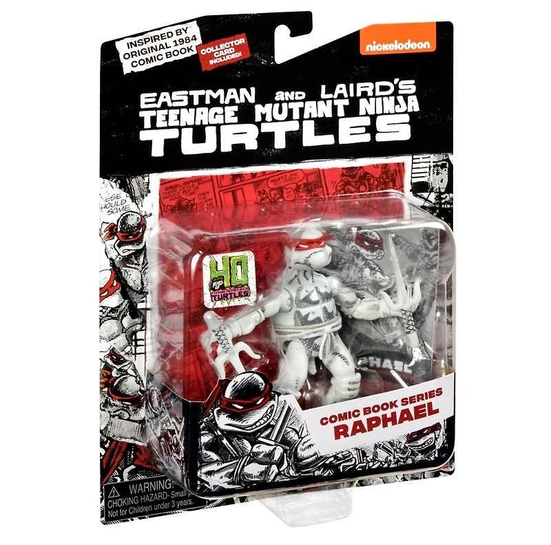 Teenage Mutant Ninja Turtles Black & White Comic Book Series Raphael