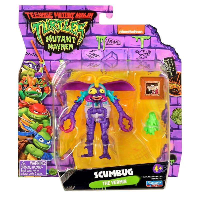 Teenage Mutant Ninja Turtles Movie Figure - Scumbag The Vermin