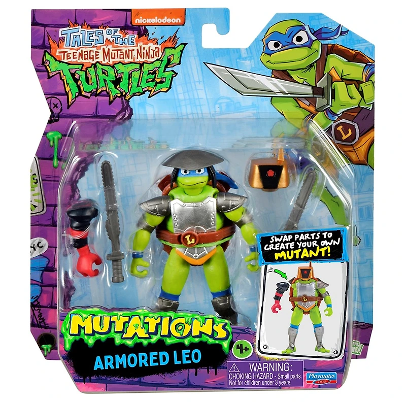 Teenage Mutant Ninja Turtles  Mix 'N Match Mutations Armored Leo