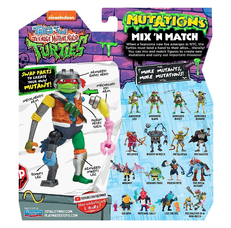 Teenage Mutant Ninja Turtles Mix 'N Match Mutations Armored Donnie