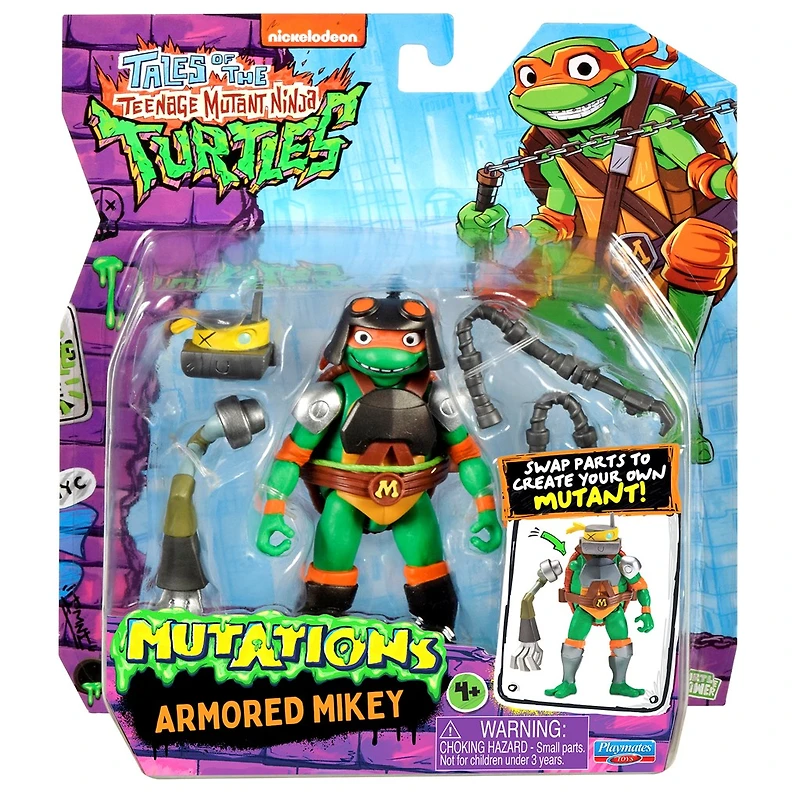 Teenage Mutant Ninja Turtles Mix 'N Match Mutations Armored Mikey