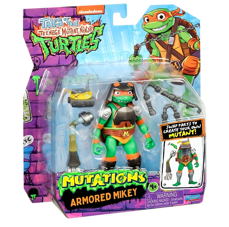 Teenage Mutant Ninja Turtles Mix 'N Match Mutations Armored Mikey