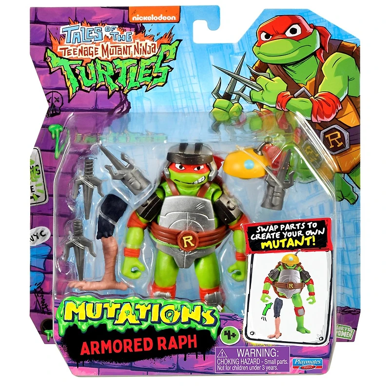 Teenage Mutant Ninja Turtles Mix 'N Match Mutations Armored Raph