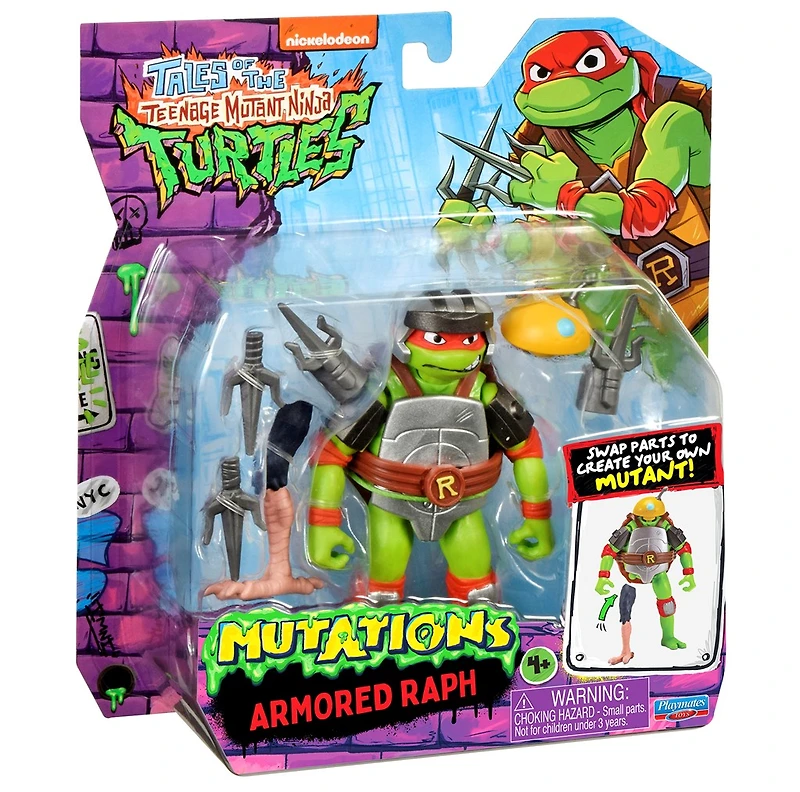 Teenage Mutant Ninja Turtles Mix 'N Match Mutations Armored Raph