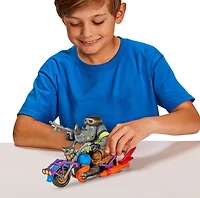 Teenage Mutant Ninja Turtles Chopper Cycle With Rocksteady