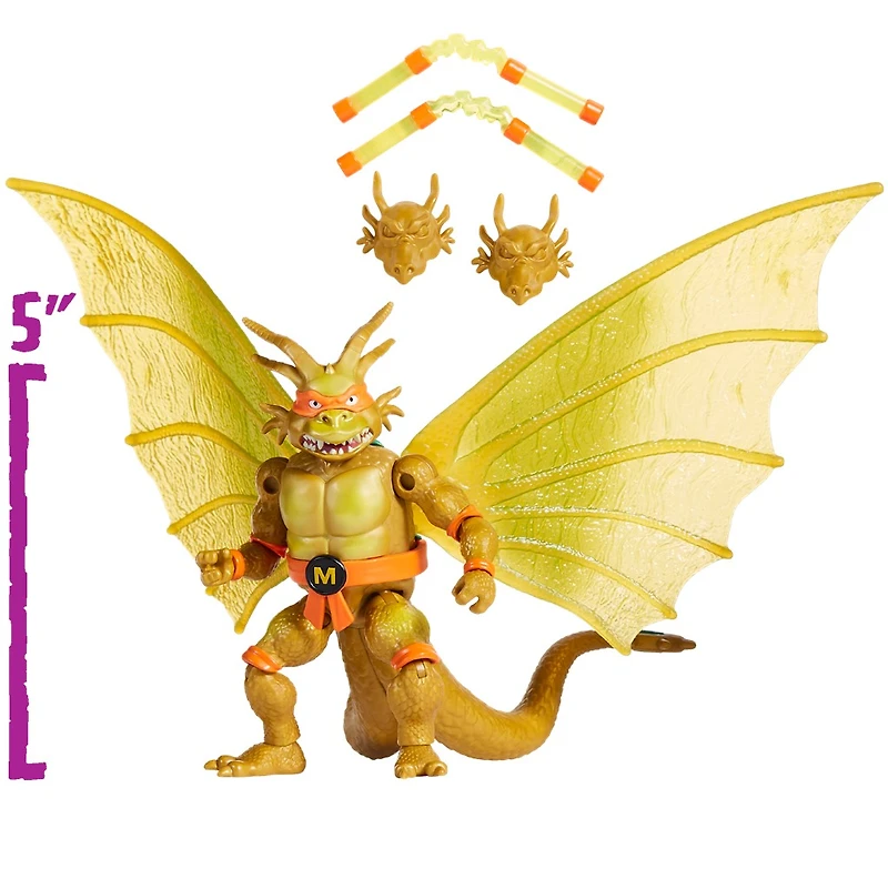 Teenage Mutant Ninja Turtles X Godzilla - Mikey X King Ghidorah