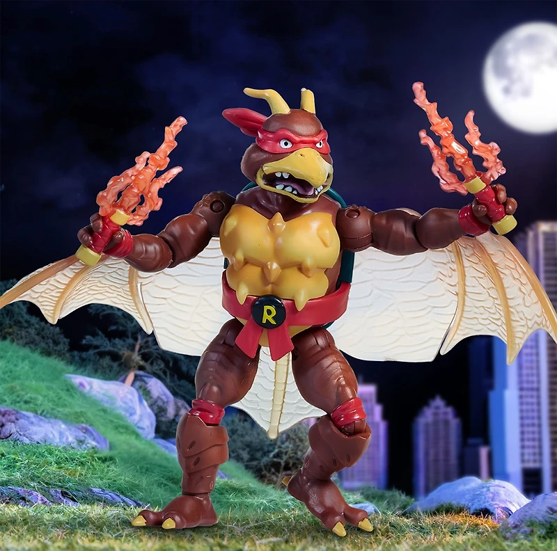 Teenage Mutant Ninja Turtles X Godzilla - Raph X Rodan