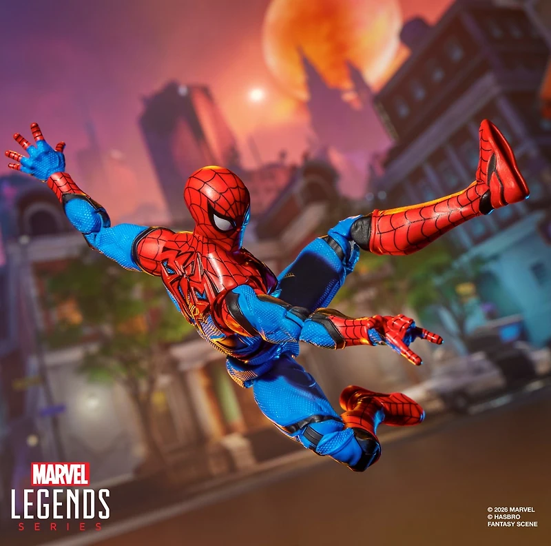Marvel Legends Series Marvel Rivals Spider-Man & Luna Snow 6-Inch Action Figures