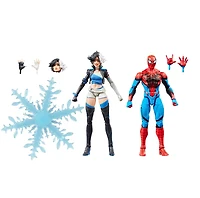 Marvel Legends Series Marvel Rivals Spider-Man & Luna Snow 6-Inch Action Figures