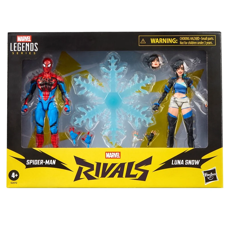 Marvel Legends Series Marvel Rivals Spider-Man & Luna Snow 6-Inch Action Figures
